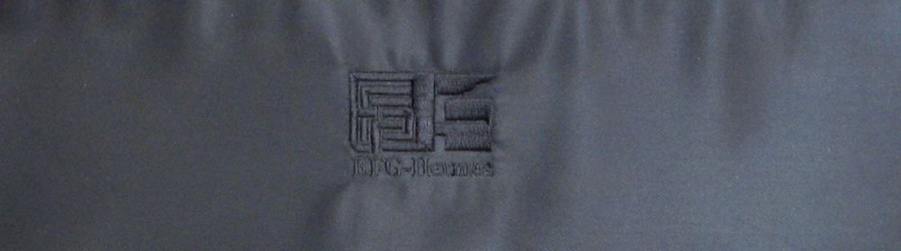 Embroidery sample